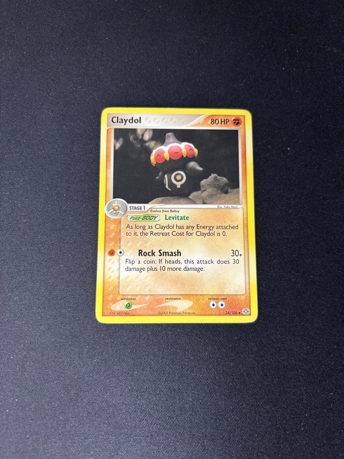 Claydol – EX Emerald – #24 – MP