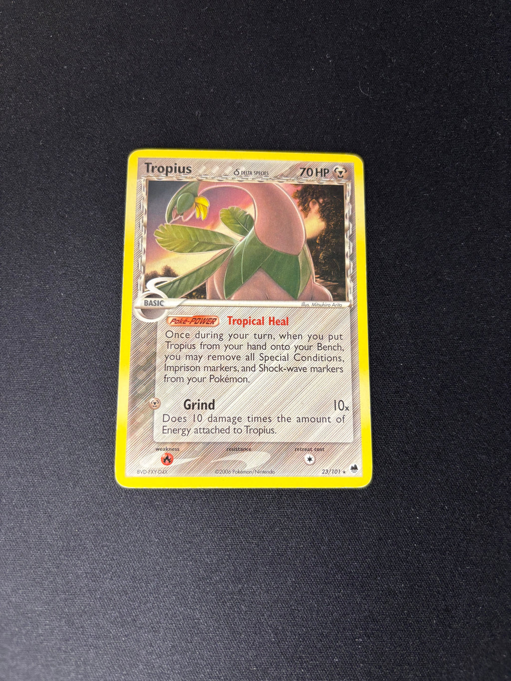 Tropius – EX Dragon Frontiers – Delta Species – #23/101 – HP