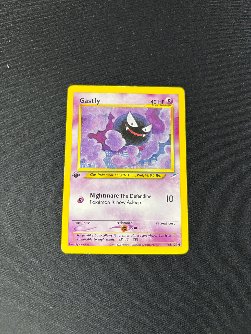 Gastly – Neo Destiny – 1st Edition – #65 – MP