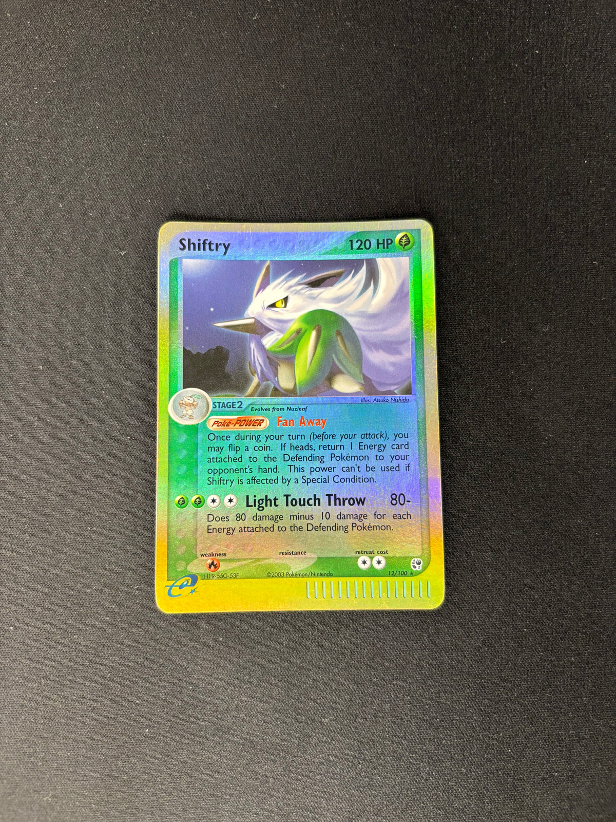Shiftry – EX Sandstorm – Reverse Holo – #12 – NM