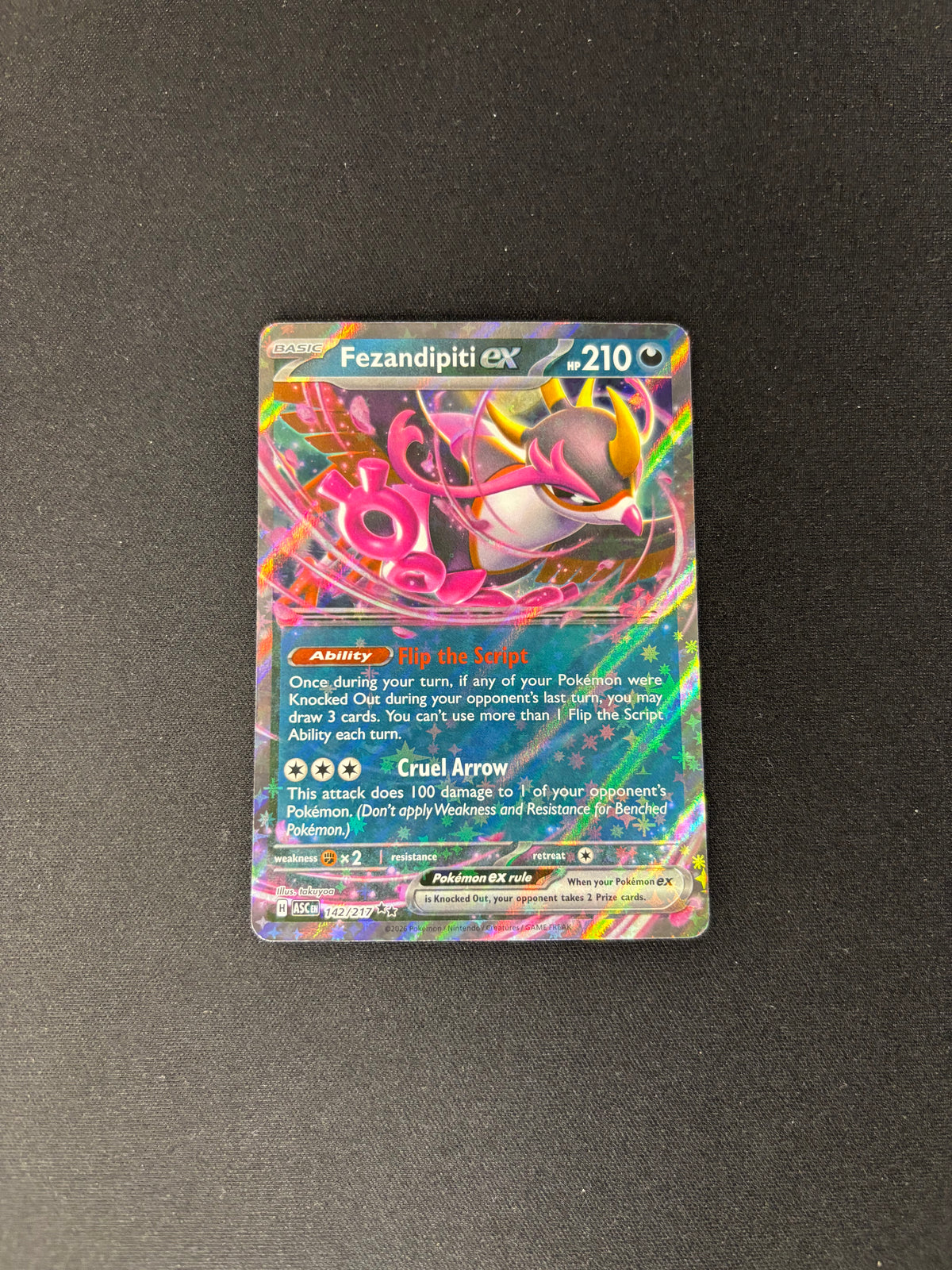 Fezandipiti ex – Ascended Heroes – #142/217 – NM