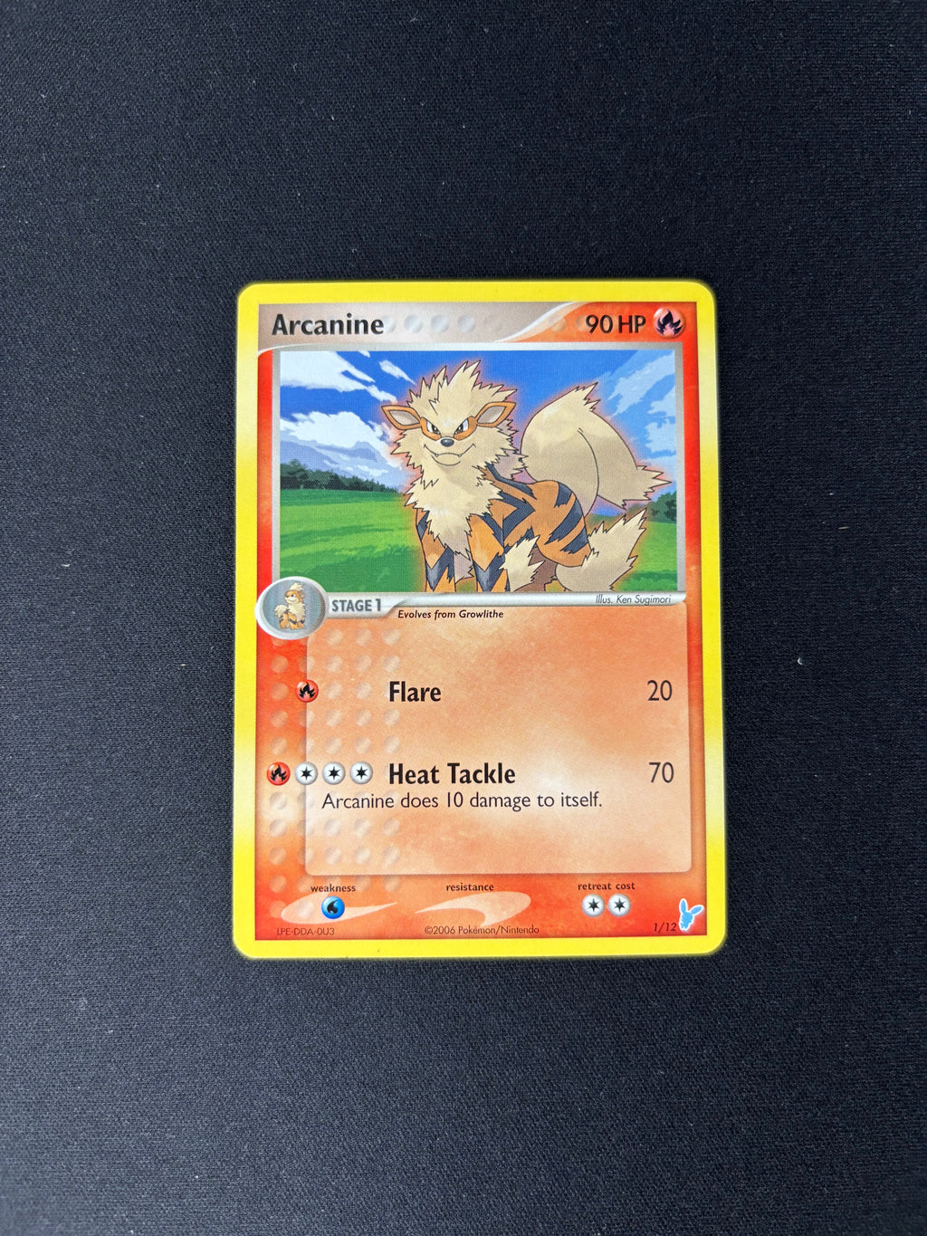 Arcanine – EX Trainer Kit 2: Plusle & Minun – #1 – NM