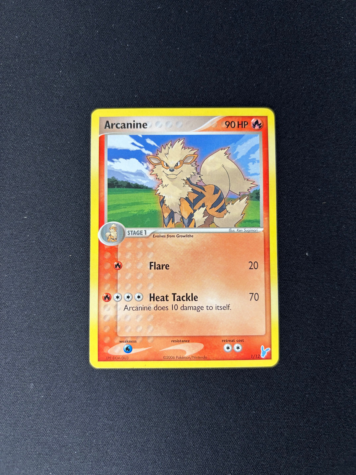 Arcanine – EX Trainer Kit 2: Plusle & Minun – #1 – NM