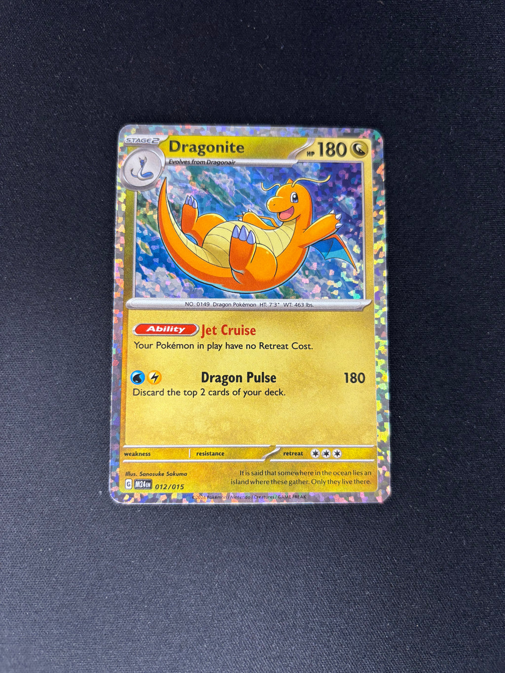 Dragonite – McDonald's Promos 2024 – #012/015 – NM