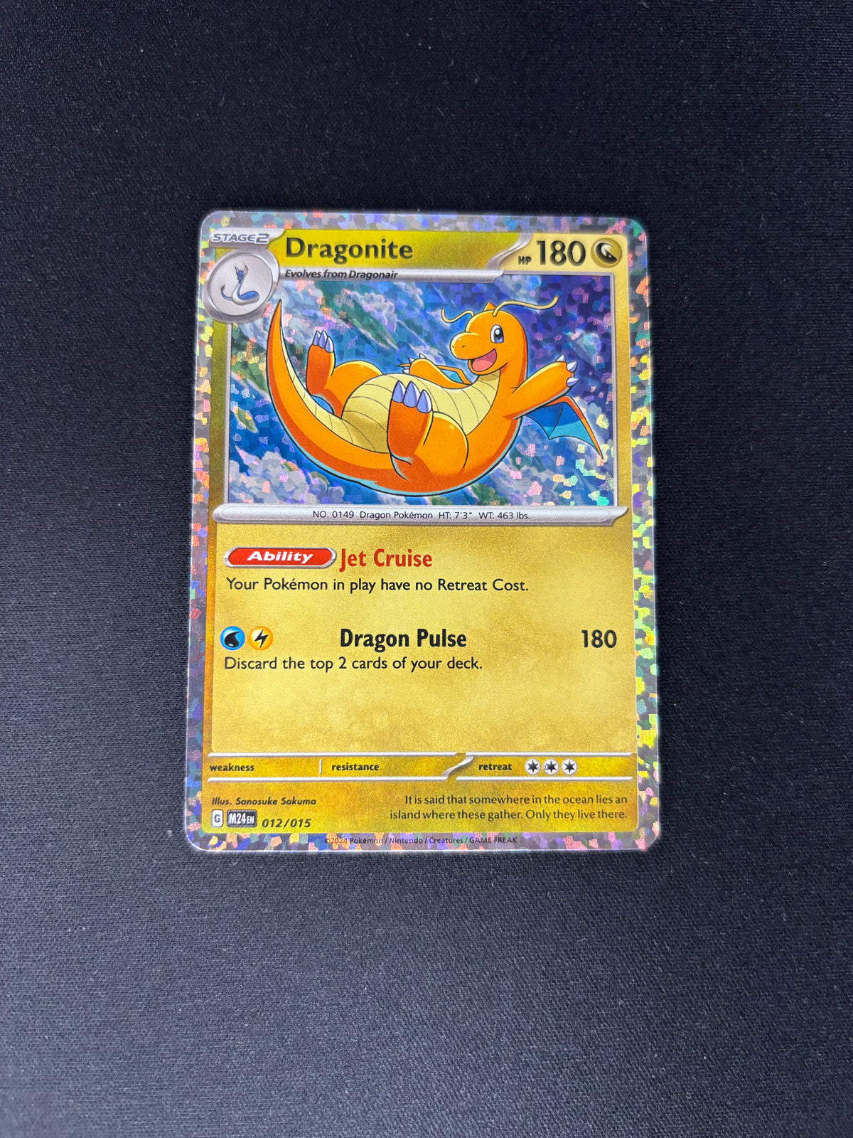 Dragonite – McDonald's Promos 2024 – #012/015 – NM