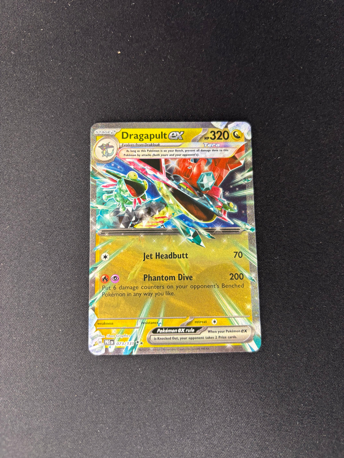 Dragapult ex – Prismatic Evolutions – #073/131 – NM
