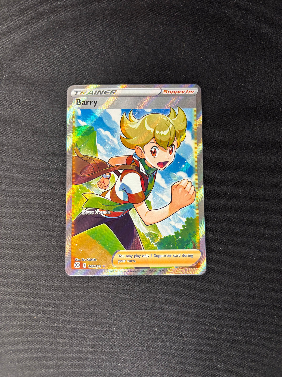 Barry – Brilliant Stars – Full Art – #167/172 – NM