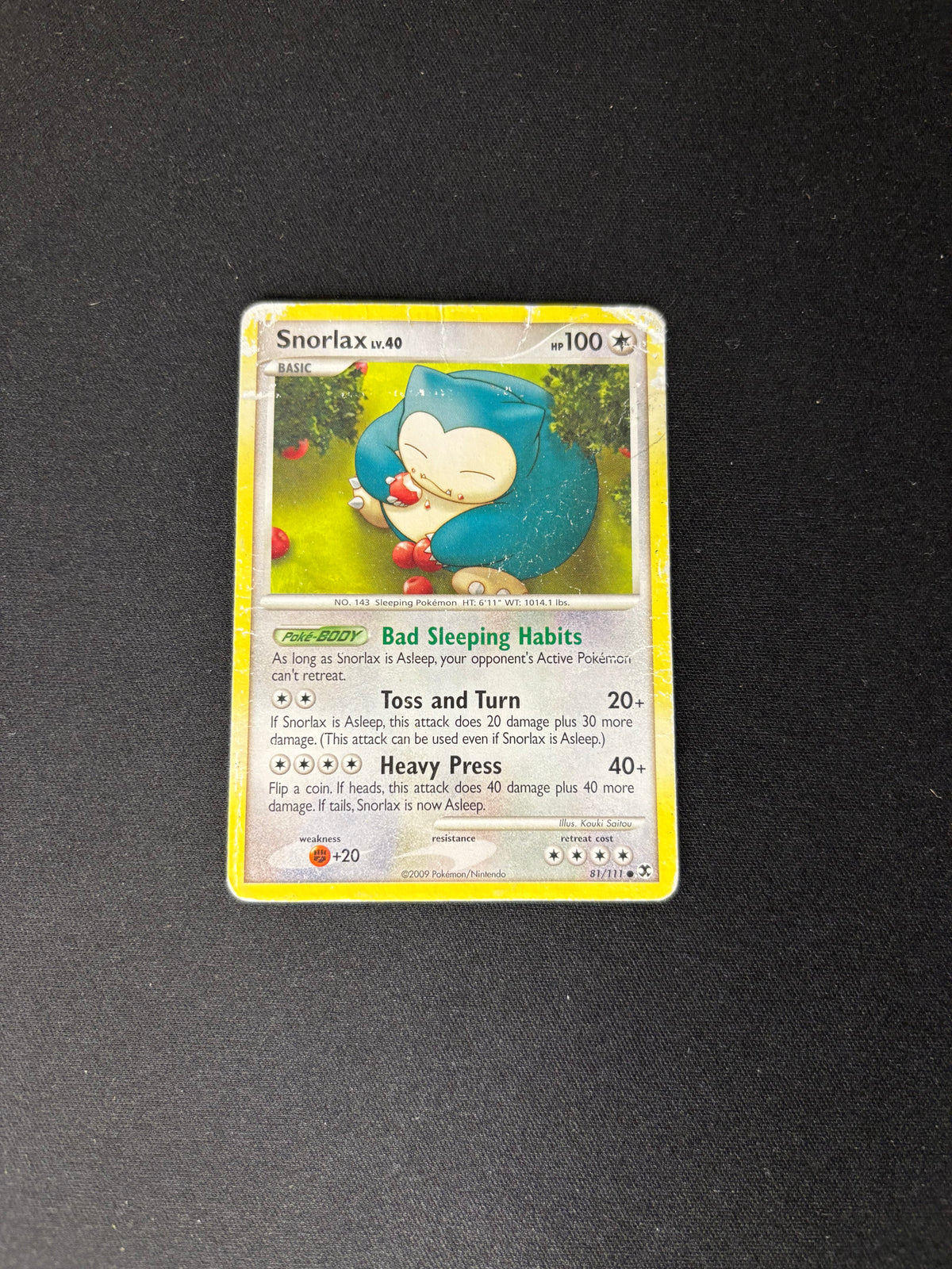 Snorlax – Rising Rivals – #81 – DMG