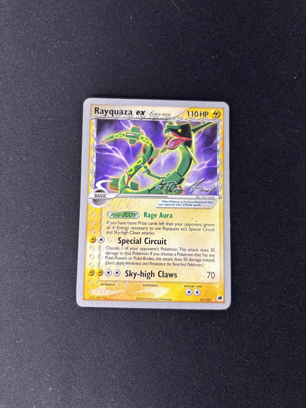 Rayquaza ex – World Championship Decks – Delta Species – Tom Roos – #97/101 – HP