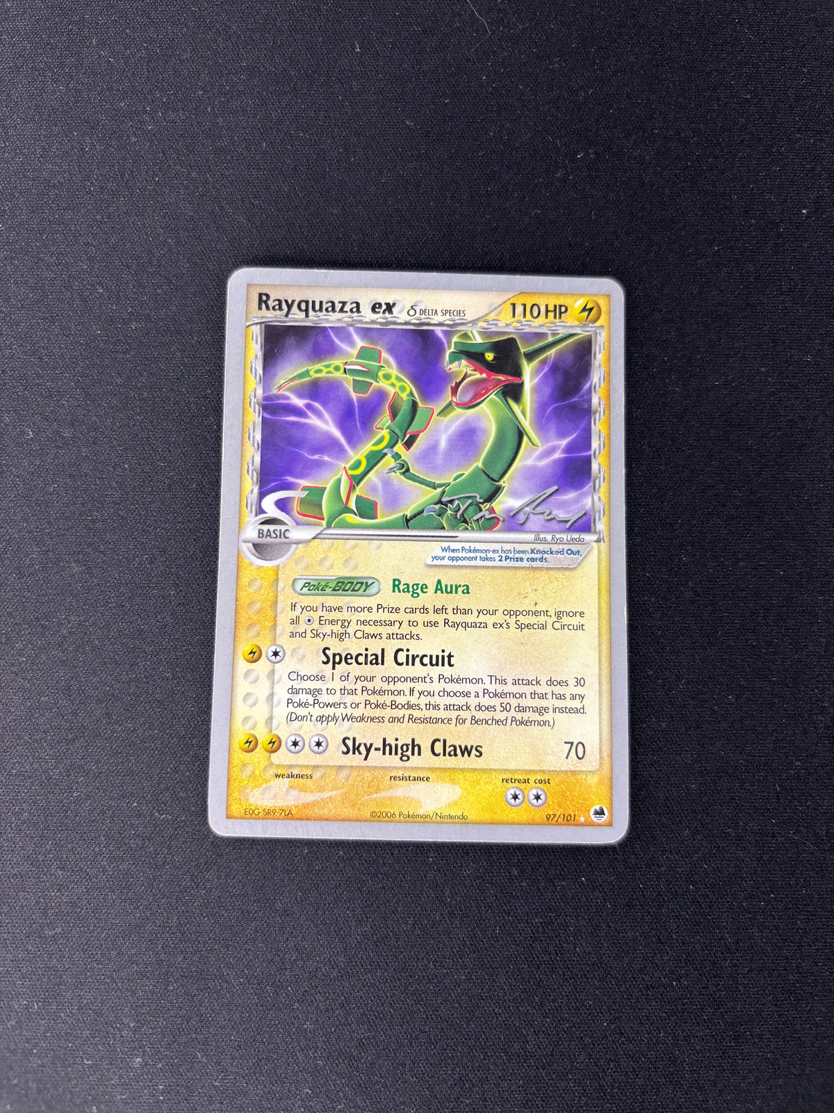 Rayquaza ex – World Championship Decks – Delta Species – Tom Roos – #97/101 – HP