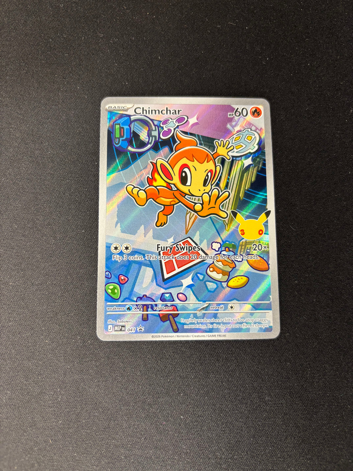 Chimchar – Mega Evolution Promos – #041 – NM