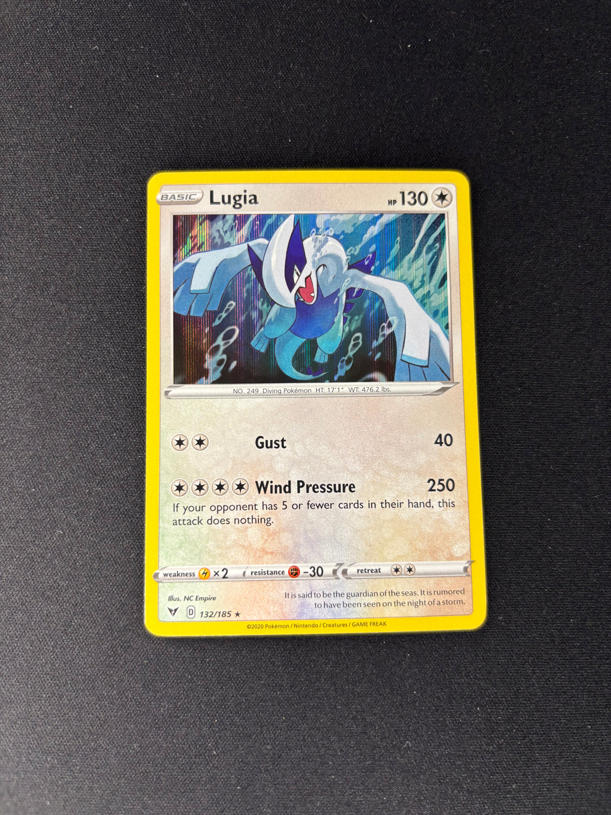 Lugia – Vivid Voltage – #132/185 – NM