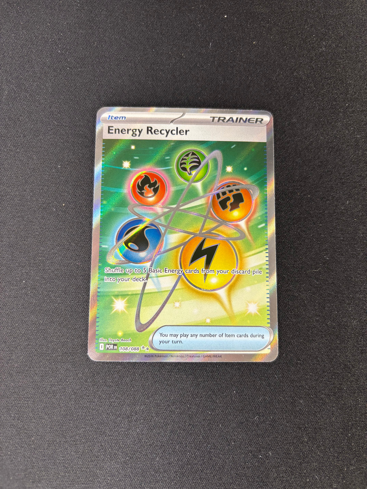 Energy Recycler – Perfect Order – #108/088 – NM