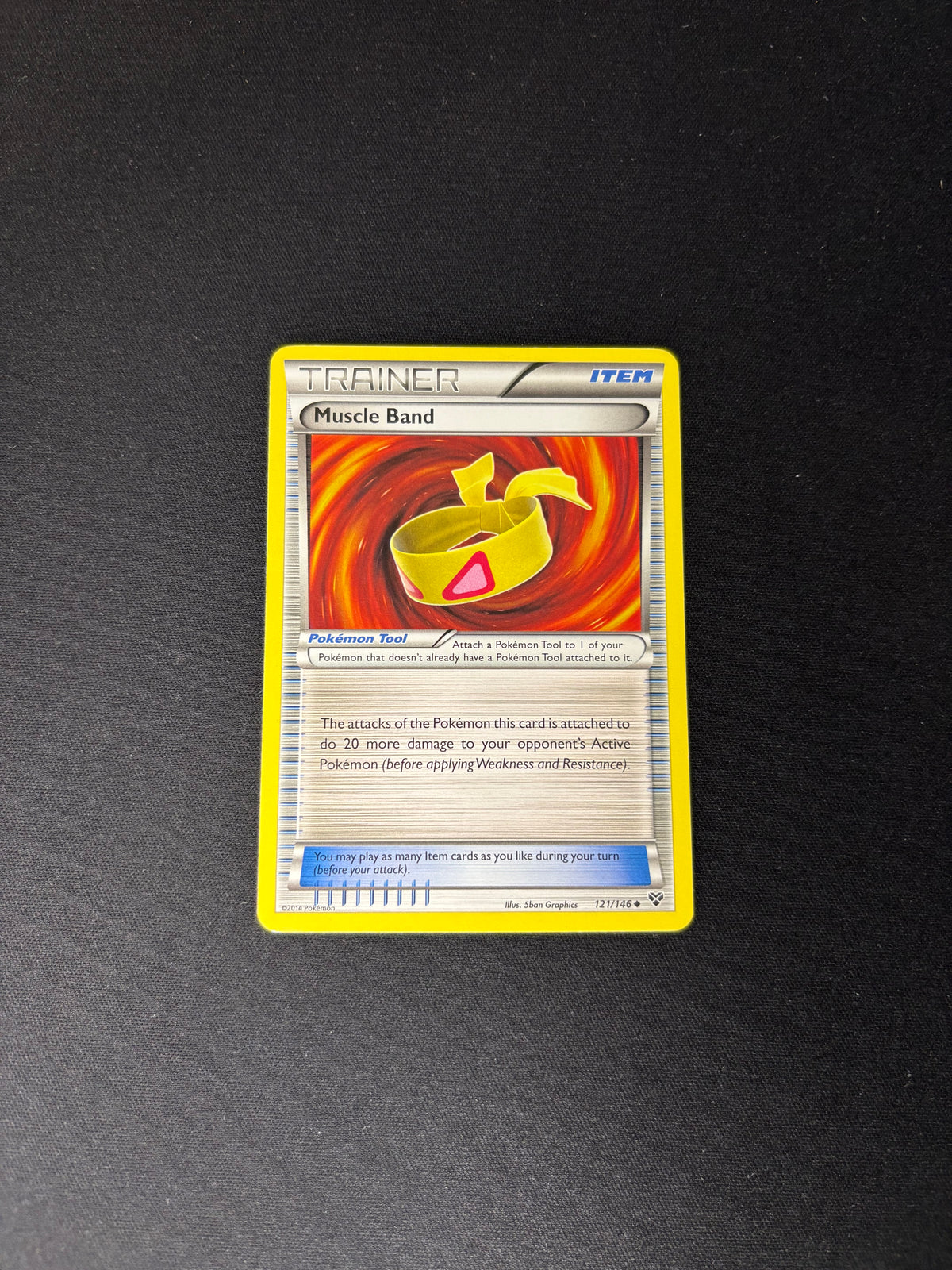 Muscle Band – XY Base Set – #121 – LP