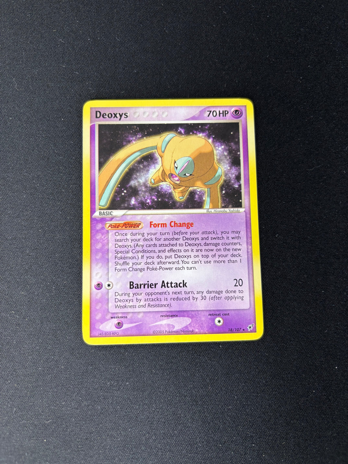 Deoxys – EX Deoxys – Defense Forme – #18 – NM