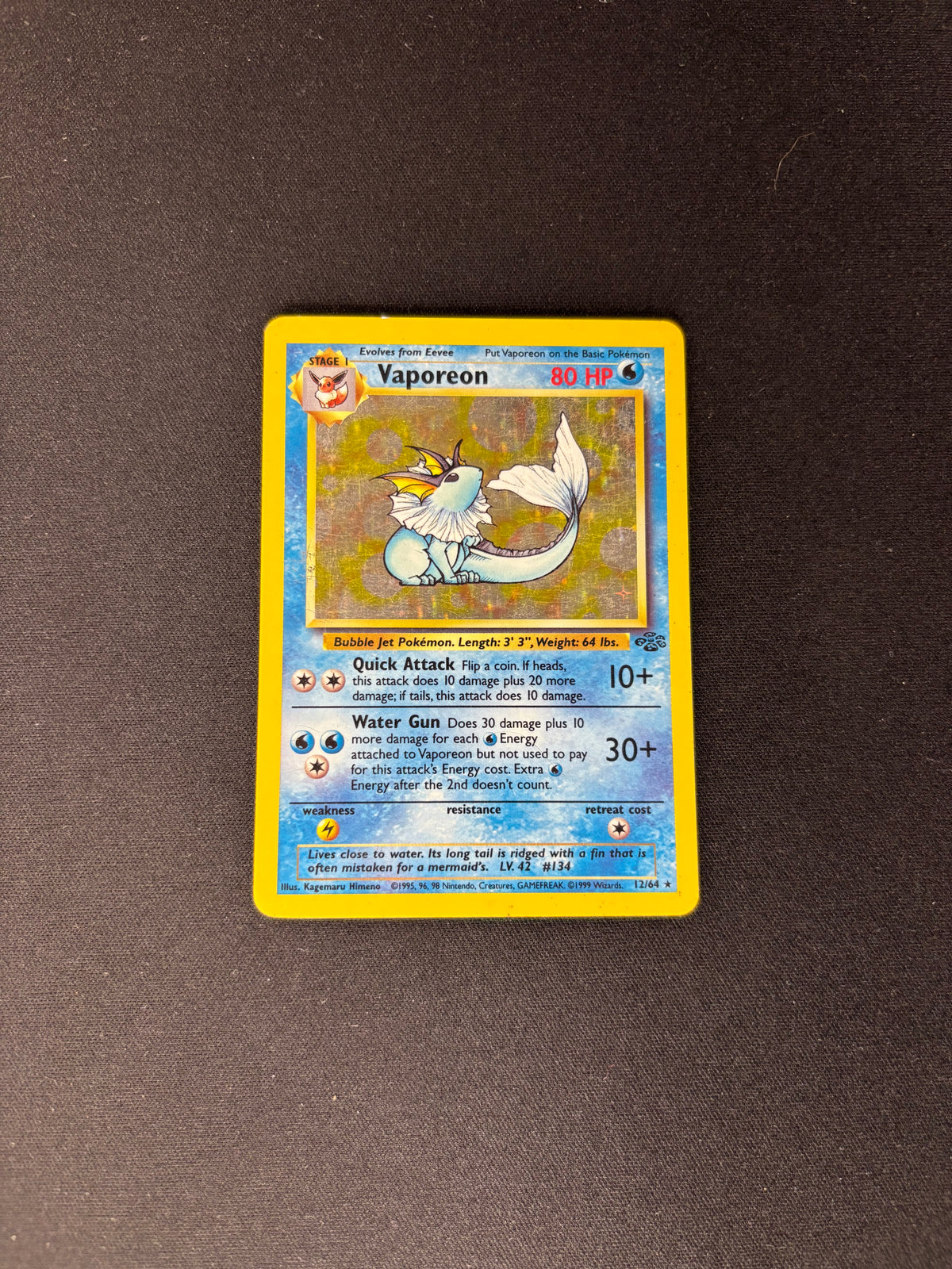 Vaporeon – Jungle – #12 – MP