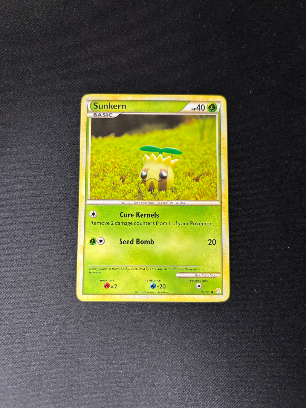 Sunkern – HeartGold SoulSilver – #85 – LP