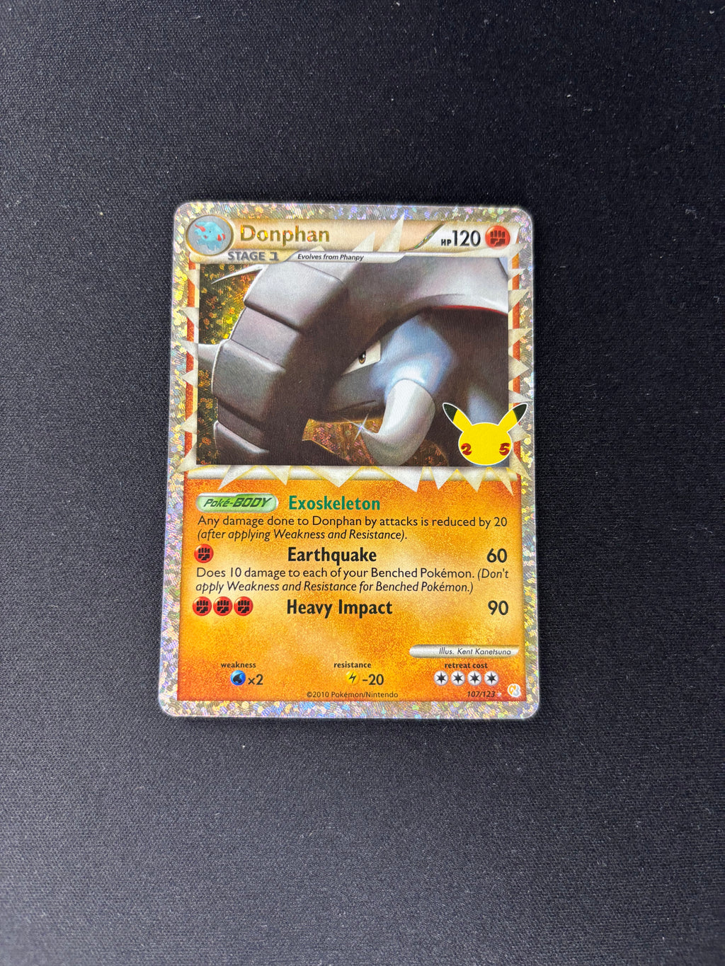 Donphan – Celebrations: Classic Collection – Prime – #107/123 – NM