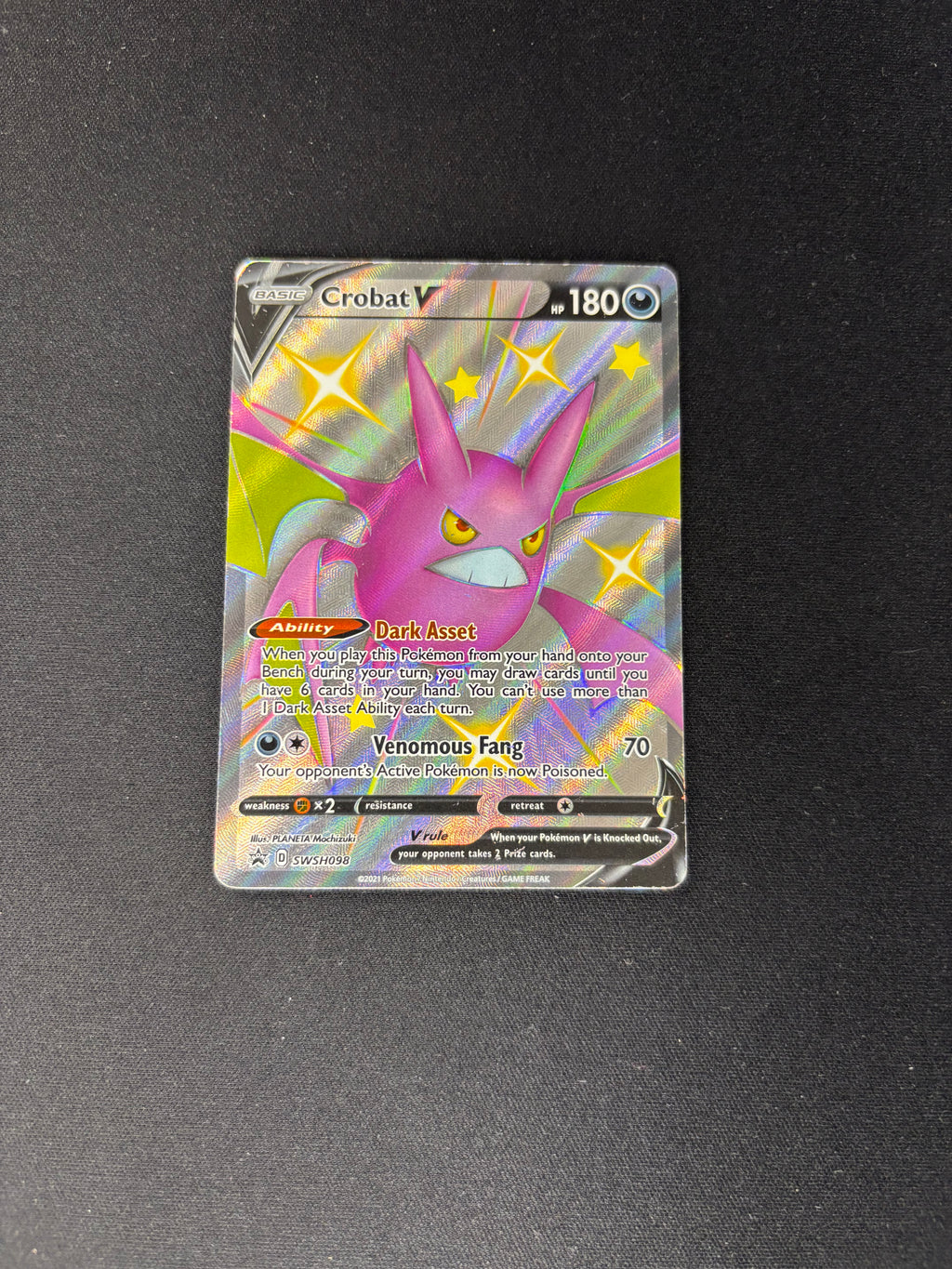 Crobat V – Sword & Shield Promo – #SWSH098 – HP