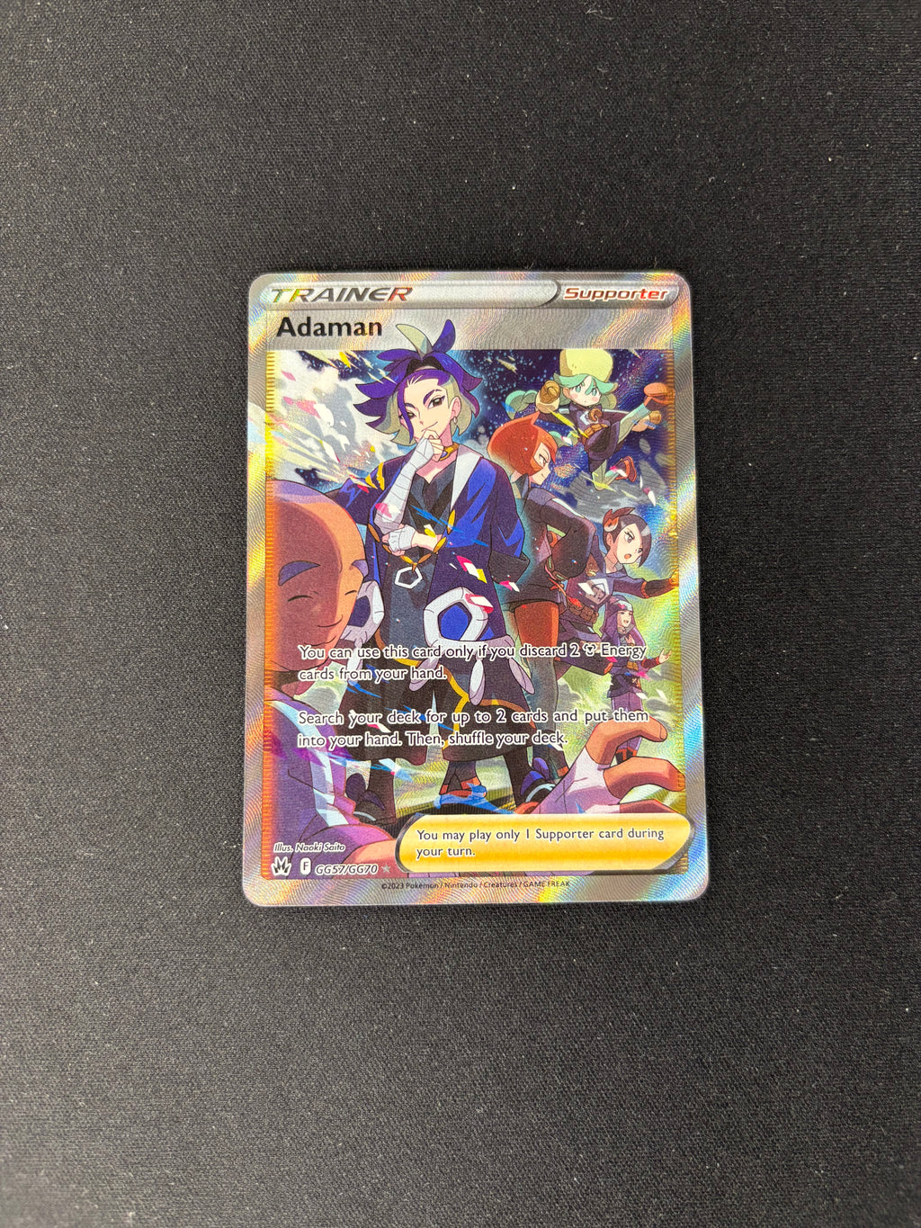 Adaman – Crown Zenith: Galarian Gallery – #GG57/GG70 – NM