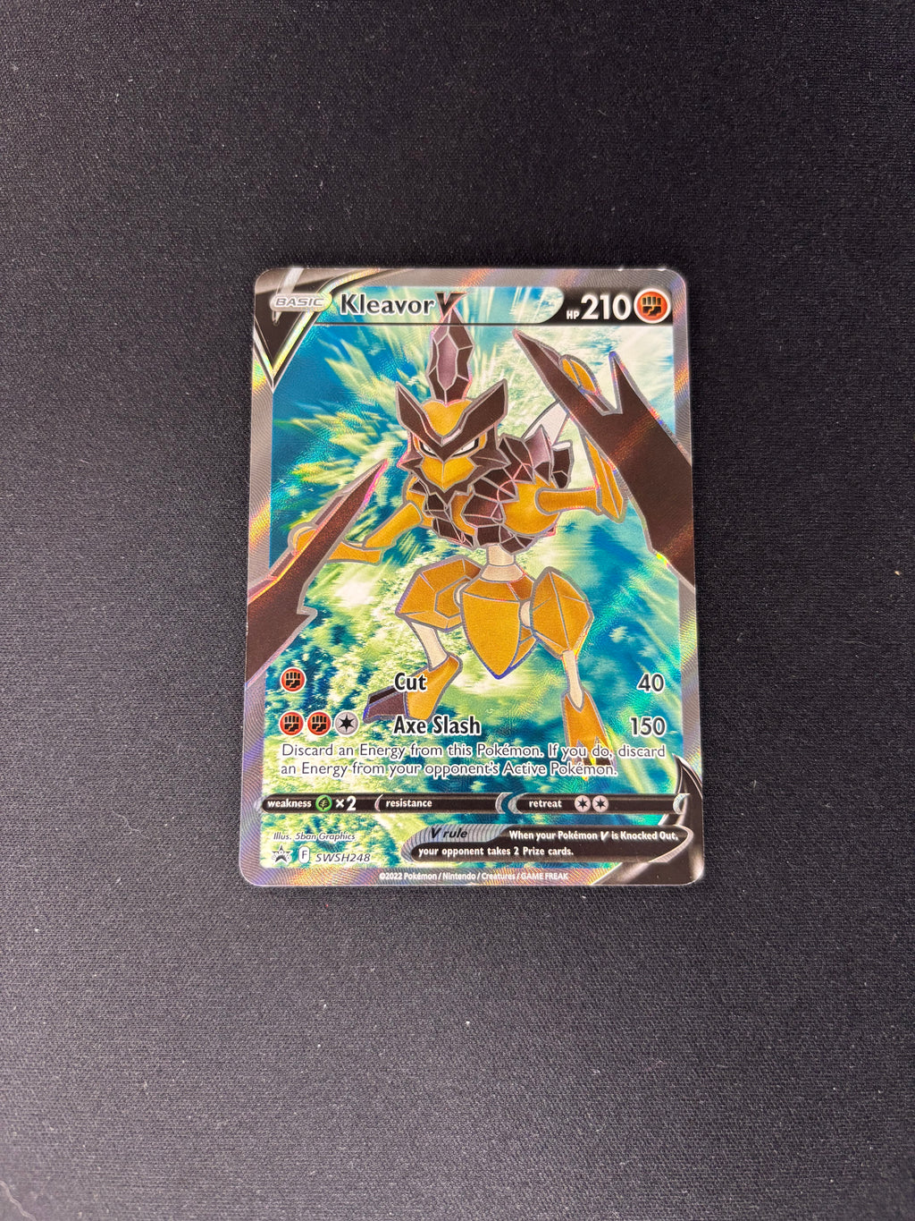 Kleavor V – Sword & Shield Promo – Full Art – #SWSH248 – NM