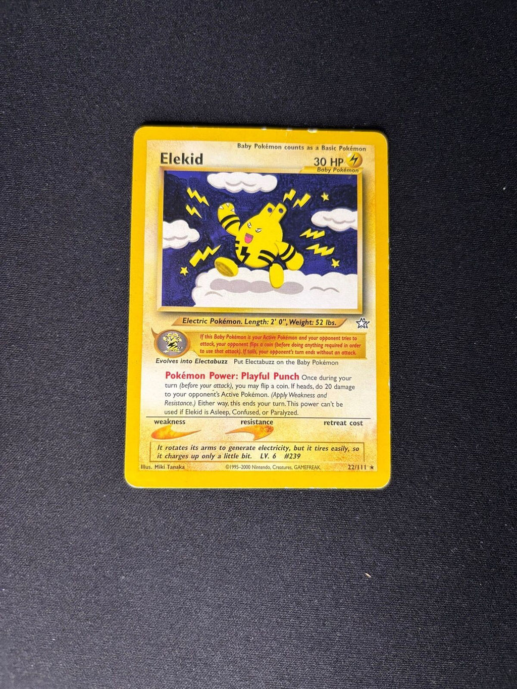 Elekid – Neo Genesis – #22/111 – HP