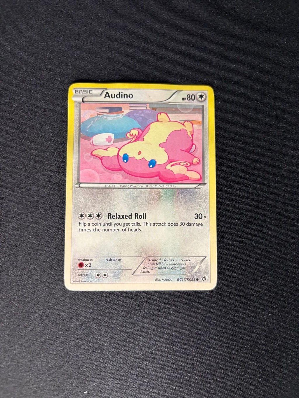 Audino – Legendary Treasures: Radiant Collections – #RC17/RC25 – DMG