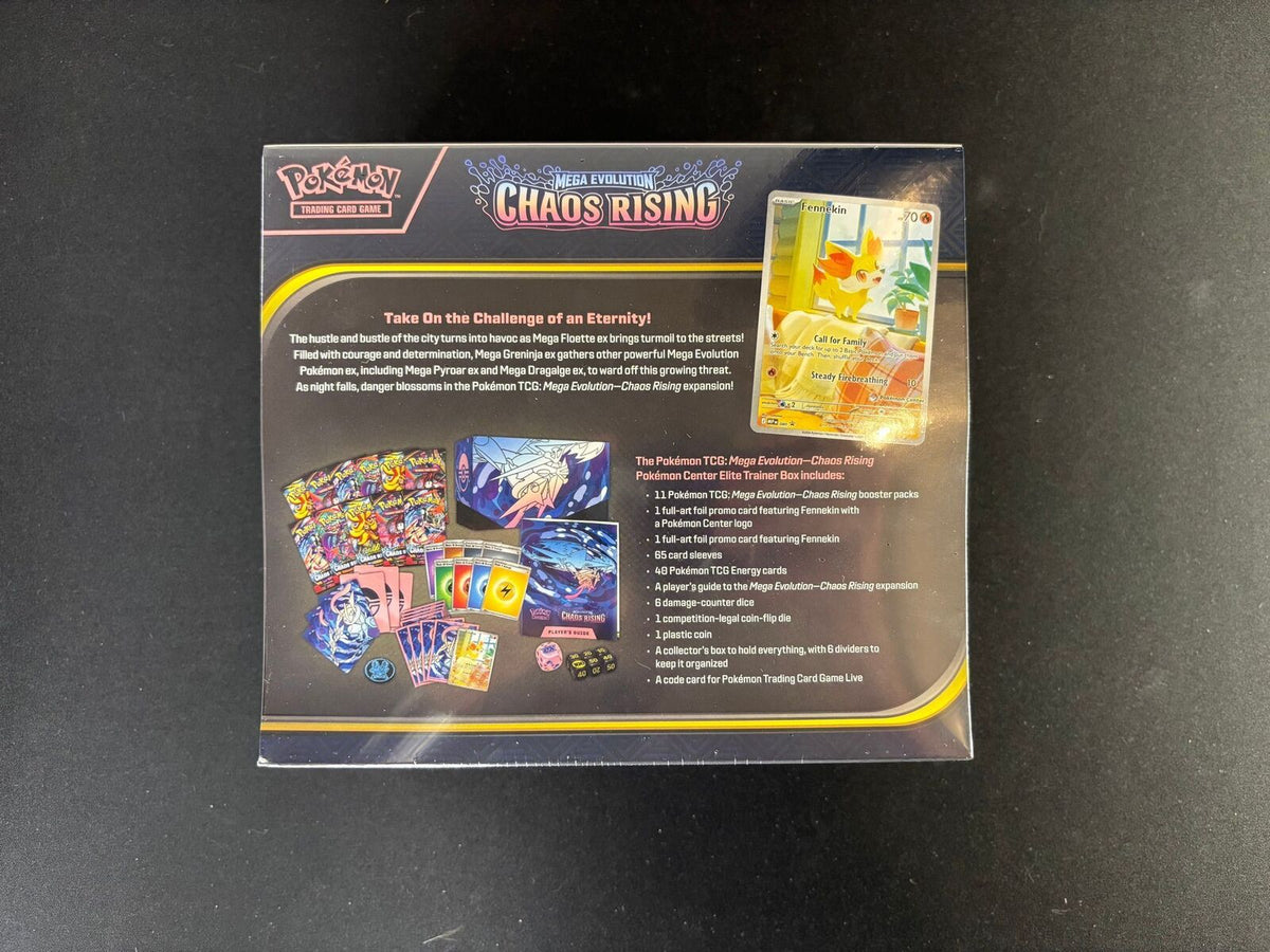 Chaos Rising – Pokémon Center Elite Trainer Box (ETB) – Sealed