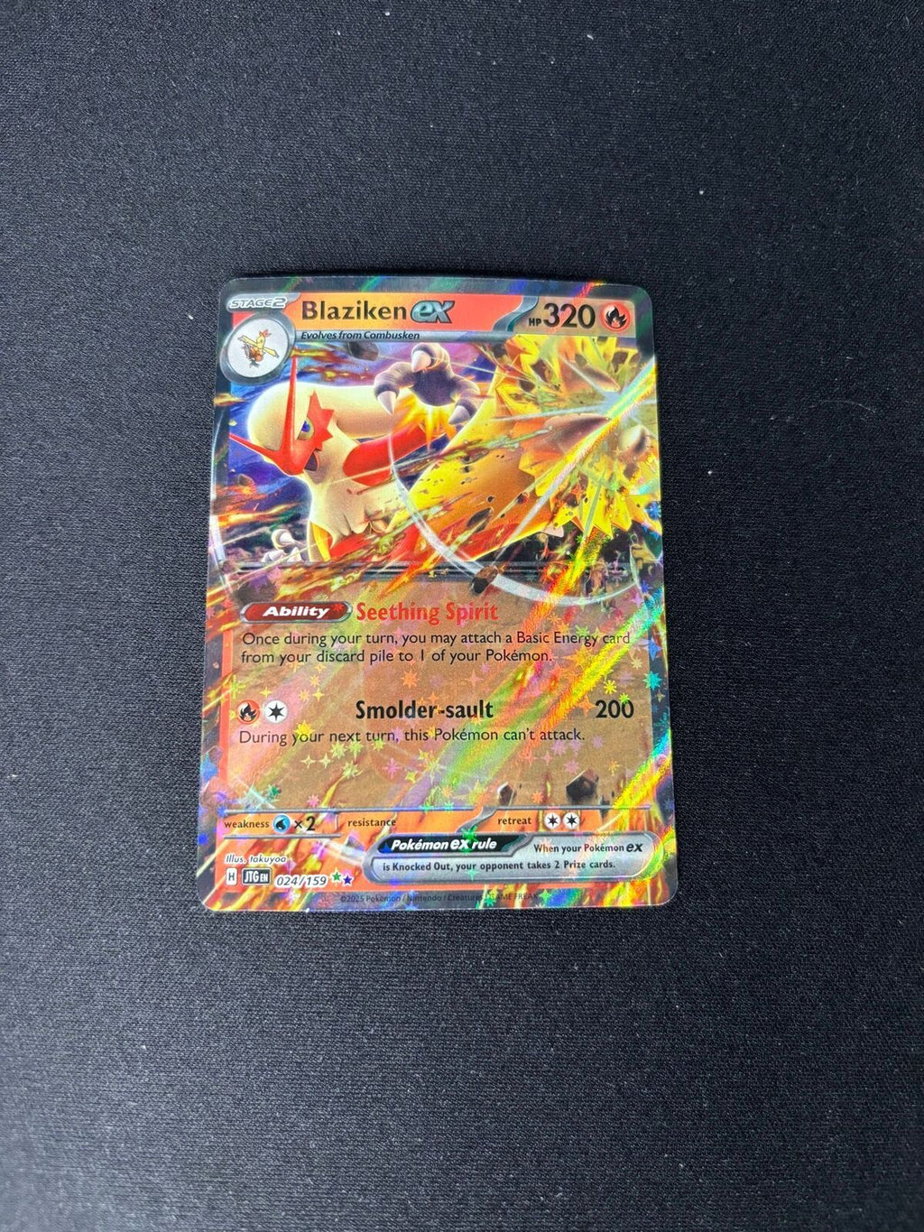 Blaziken ex – Journey Together – #024/159 – NM