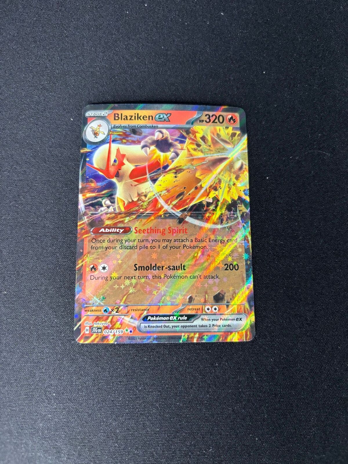 Blaziken ex – Journey Together – #024/159 – NM