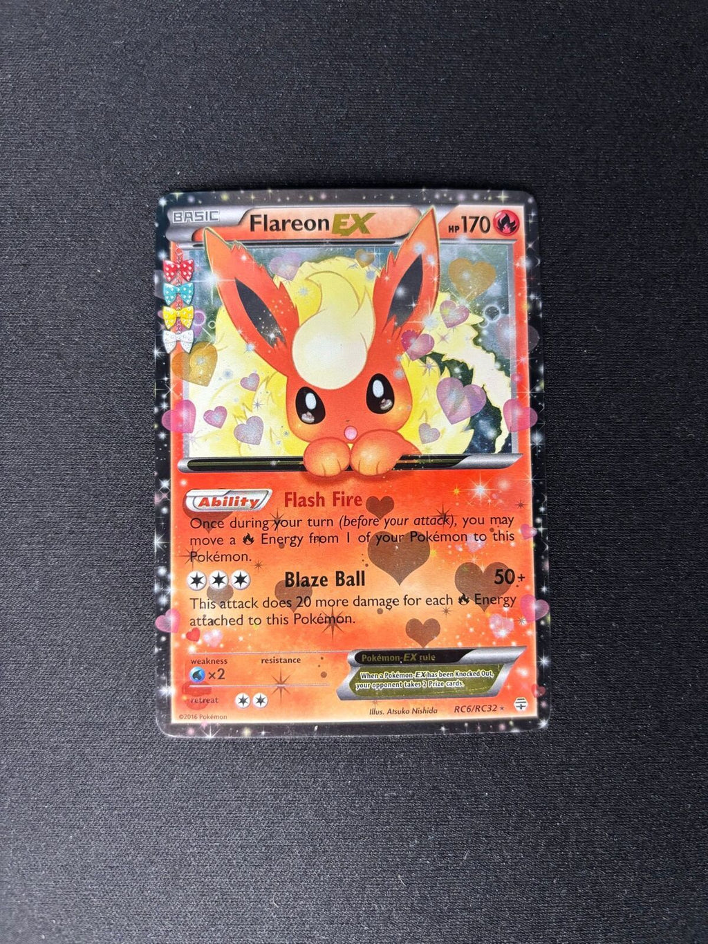 Flareon EX – Generations: Radiant Collection – #RC6 – LP