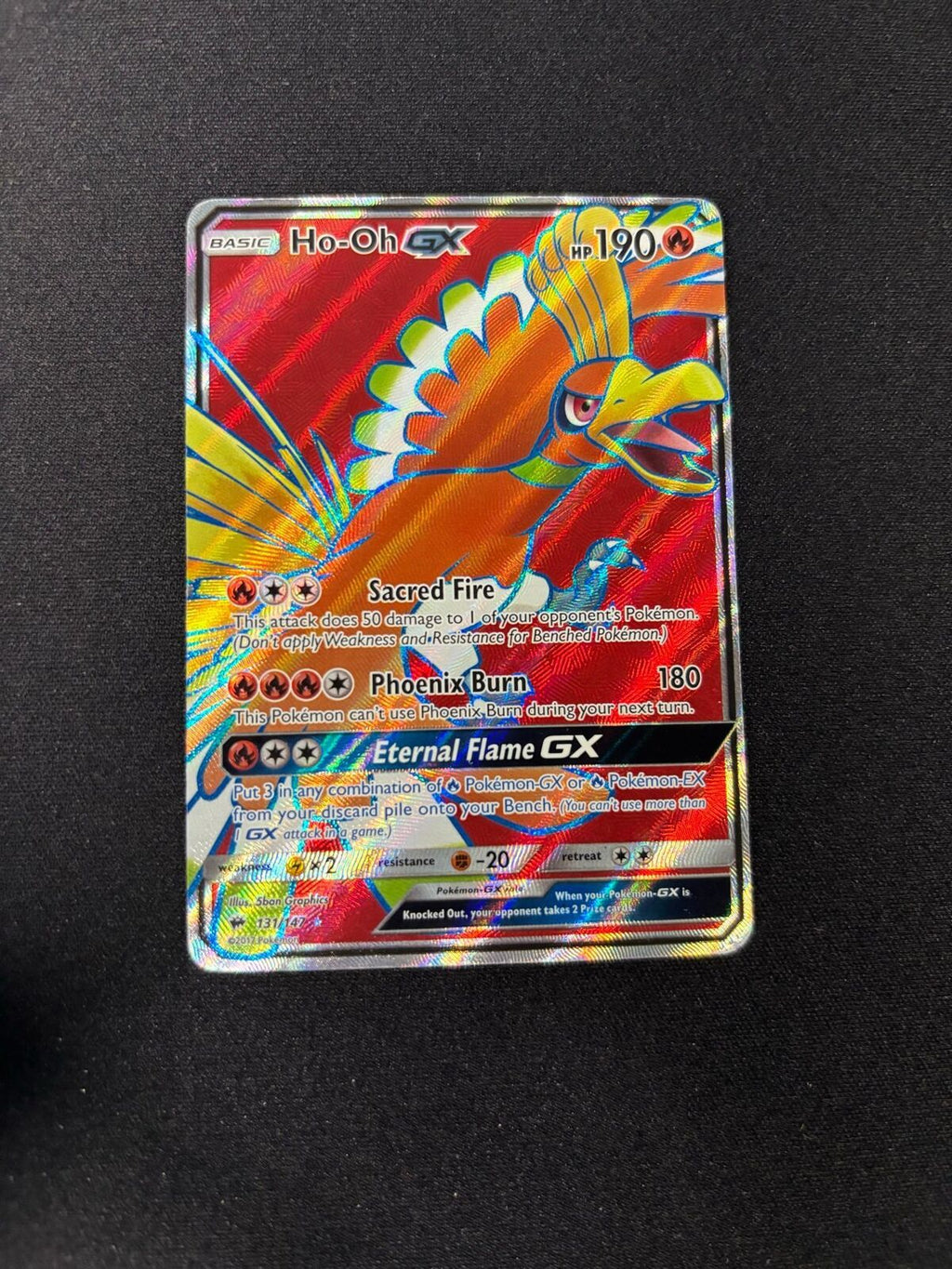 Ho-oh – Burning Shadows – #131/147 – MP