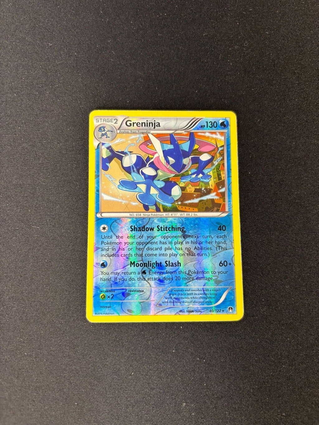 Greninja – BREAKpoint – Reverse Holo – #40/122 – LP