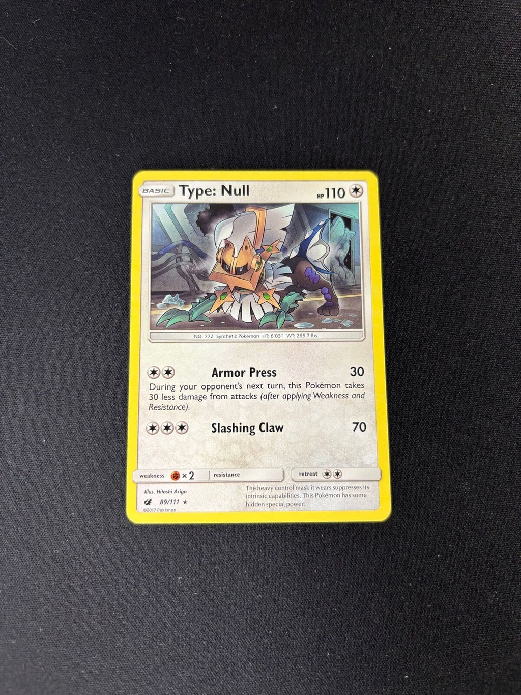 Type: Null – Deck Exclusives – SM Crimson Invasion – #089/111 – LP