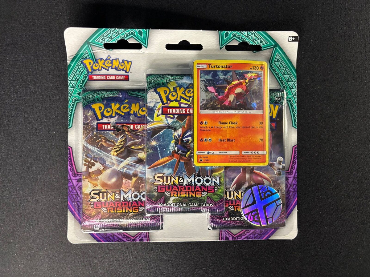 Guardians Rising – 3-Pack Blister (Turtonator) – Sealed