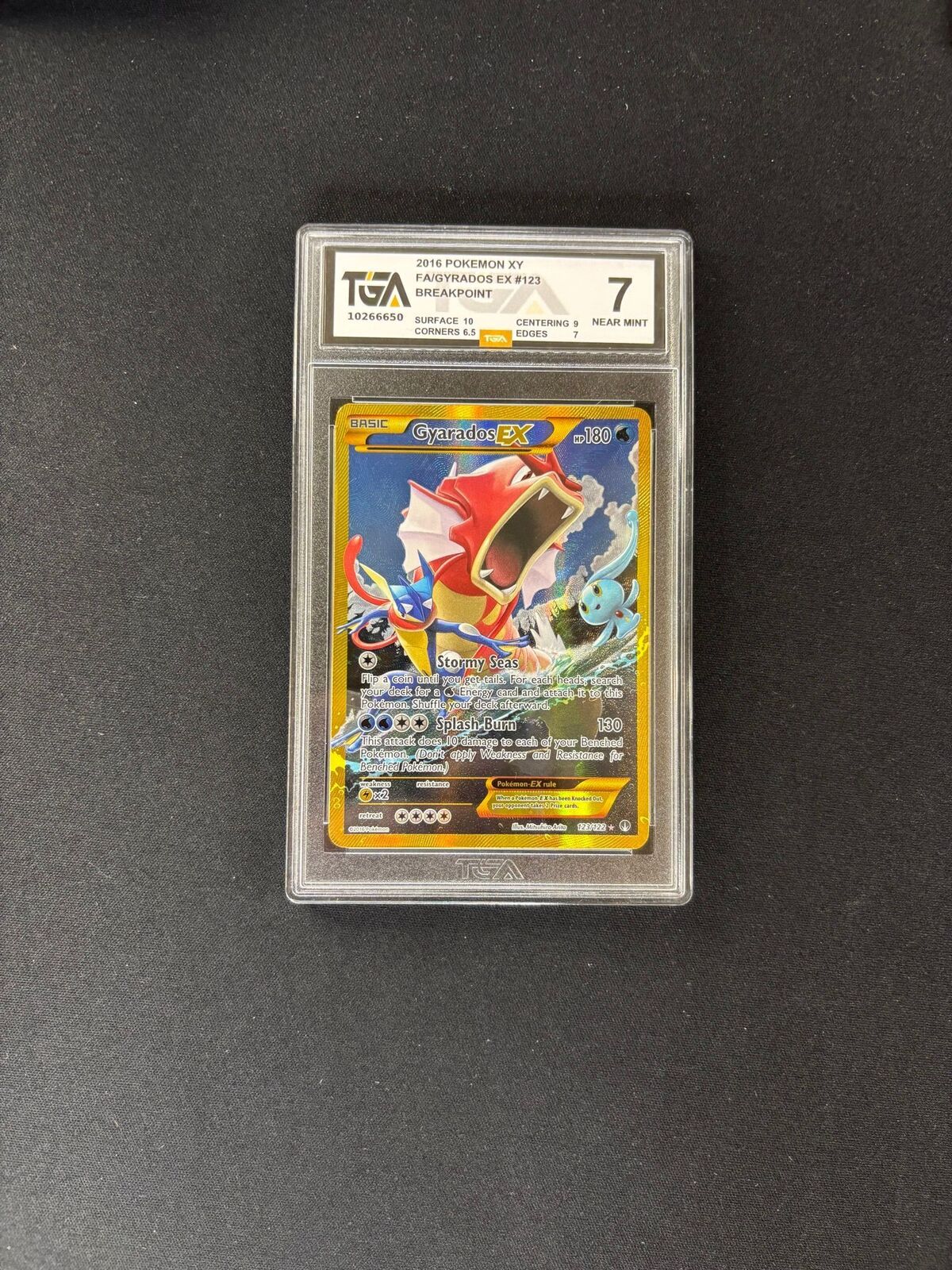 Gyarados EX – BREAKpoint – Secret Rare – #123/122 – TGA 7