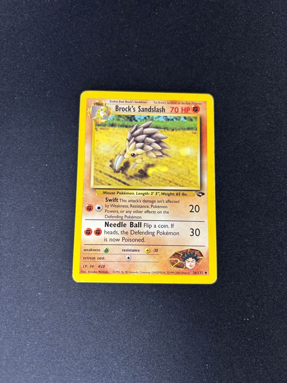 Brock's Sandslash – Gym Challenge – #36/132 – MP