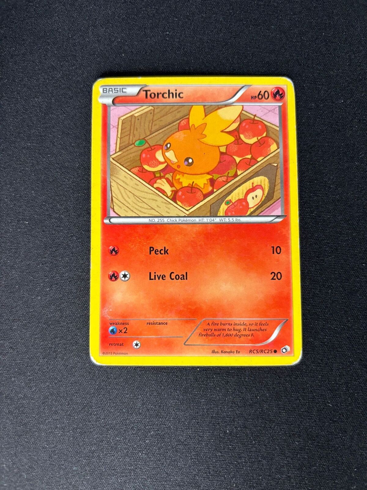 Torchic – Legendary Treasures: Radiant Collections – #RC5/RC25 – HP