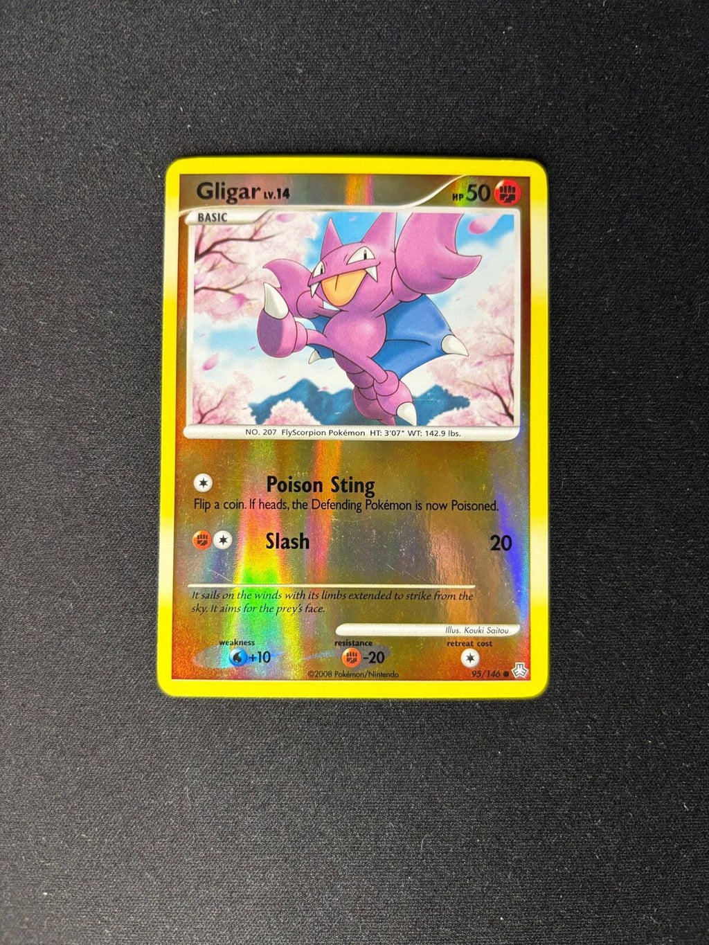Gligar – Legends Awakened – Reverse Holo – #95/146 – LP