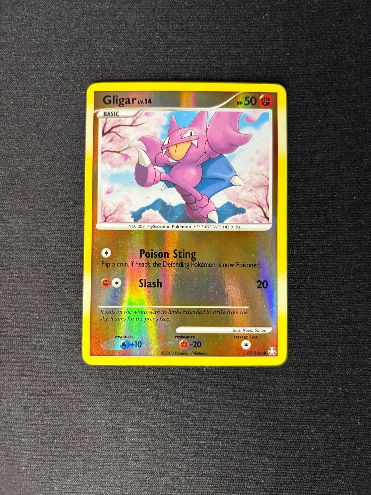 Gligar – Legends Awakened – Reverse Holo – #95/146 – LP