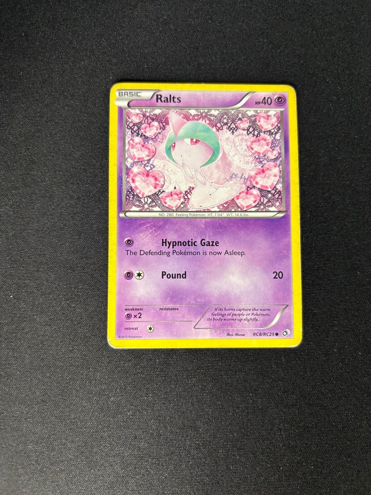 Ralts – Legendary Treasures: Radiant Collections – #RC8/RC25 – HP