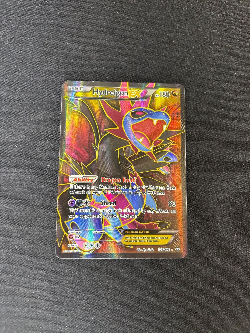 Hydreigon EX – Roaring Skies – Full Art – #103/108 – HP