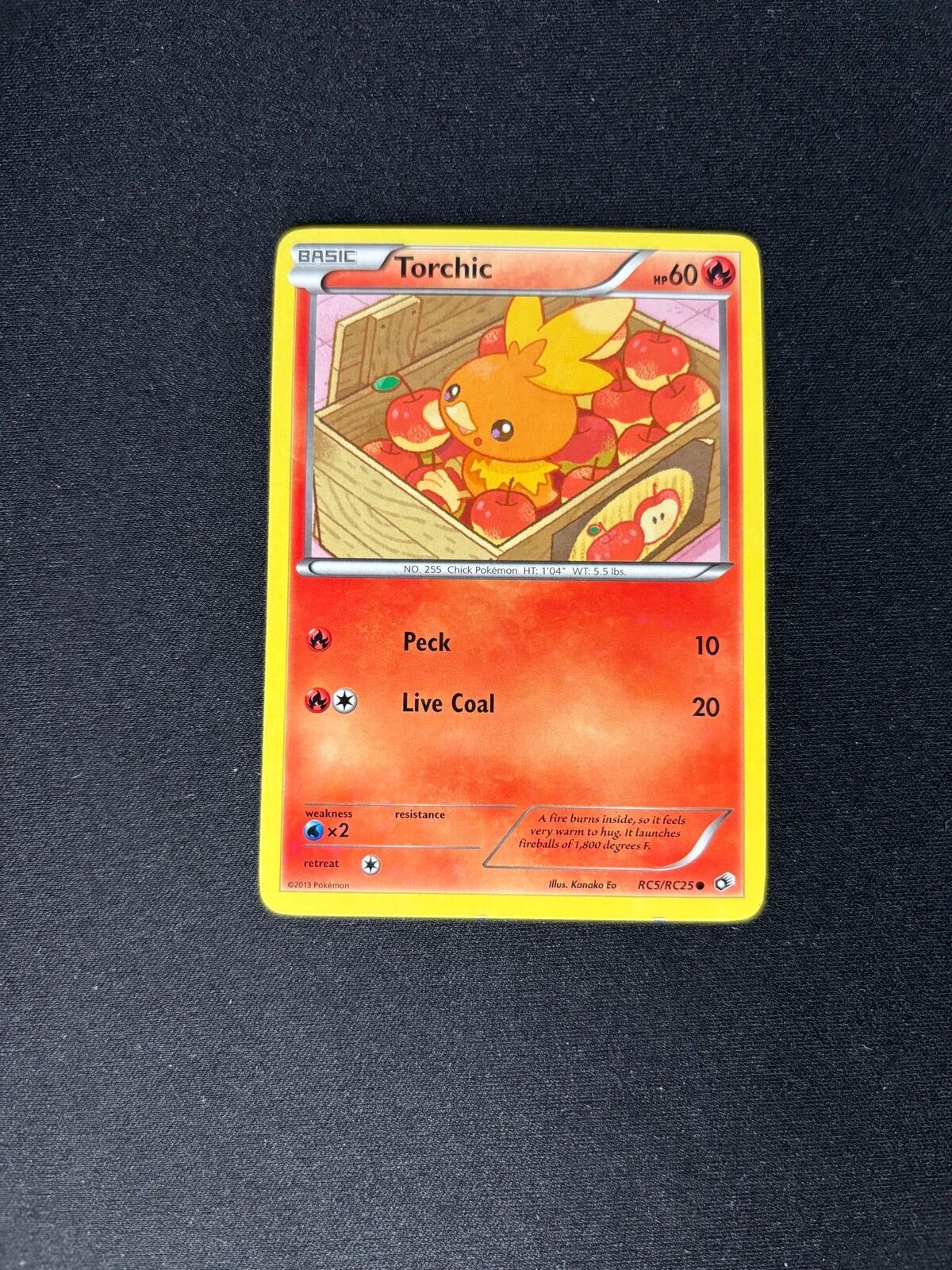 Torchic – Legendary Treasures: Radiant Collections – #RC5/RC25 – LP